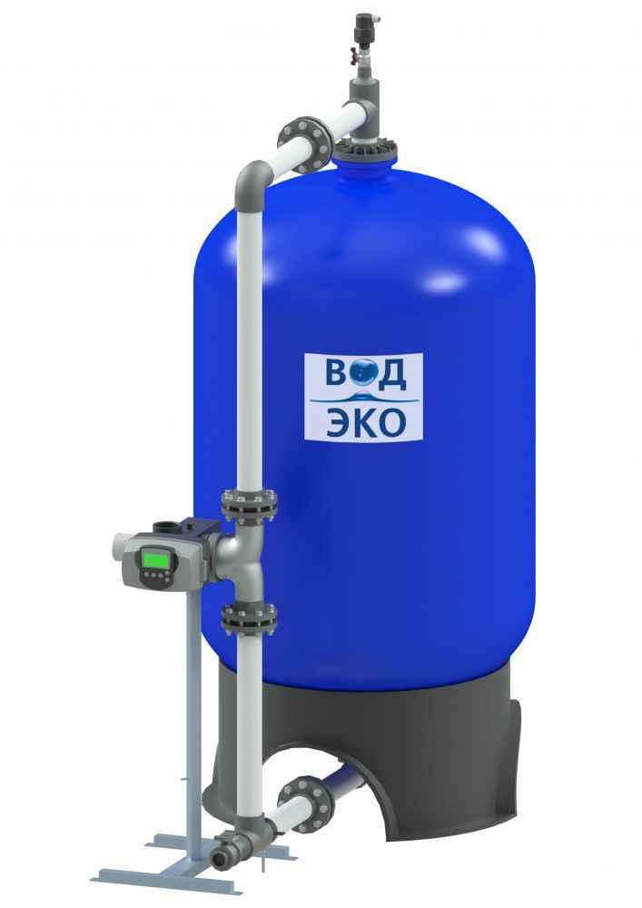 Автоматическая установка фильтрации и обезжелезивания АКВАФЛОУ FC 1000/F-V3