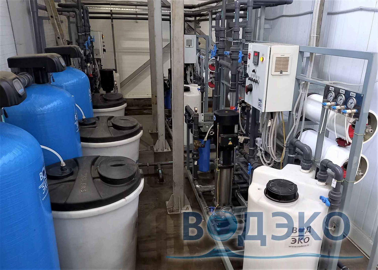 ХВО для газопоршневой электростанции в Оренбургской области
