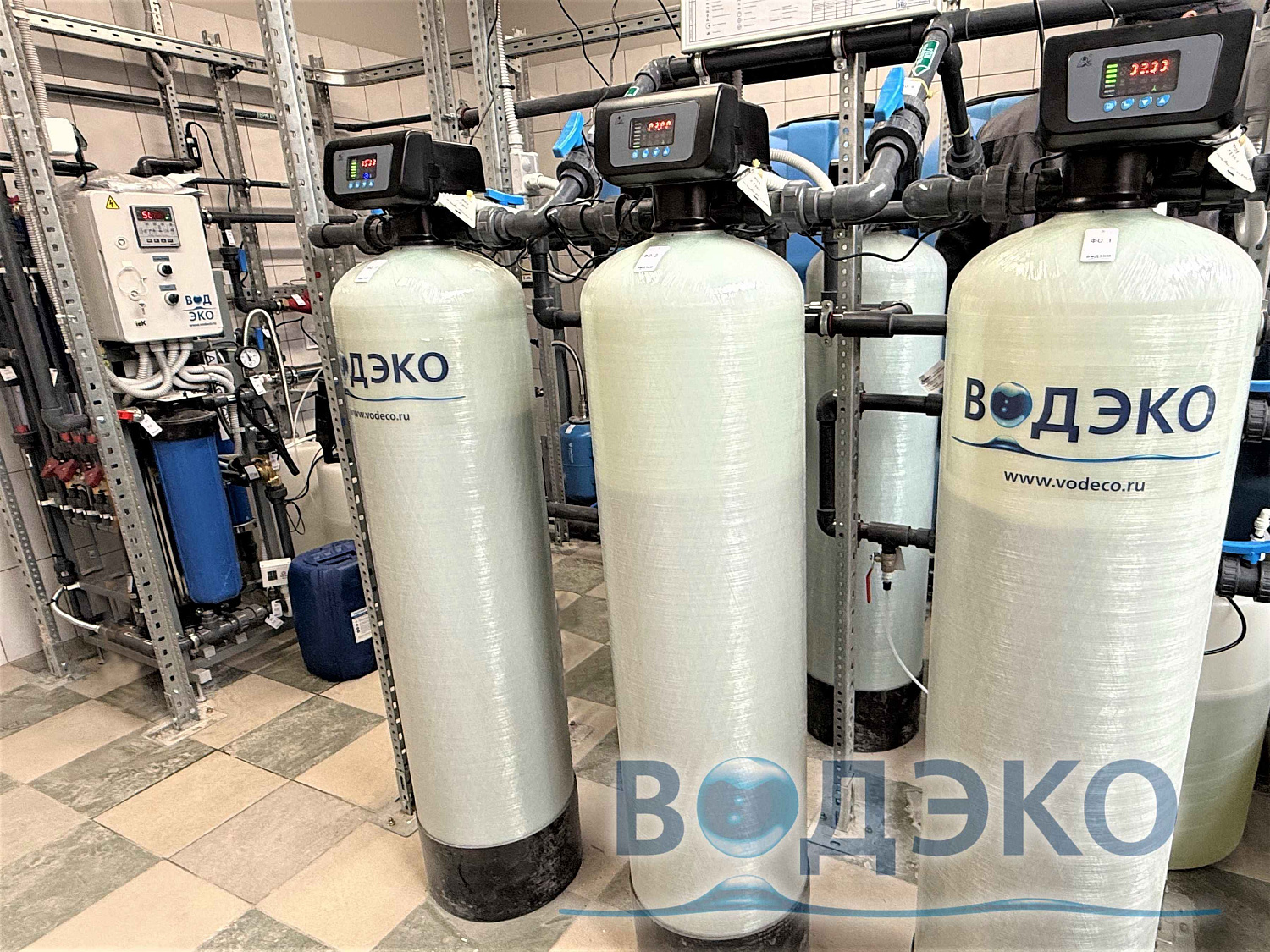 Водоподготовка на заводе по производству косметики