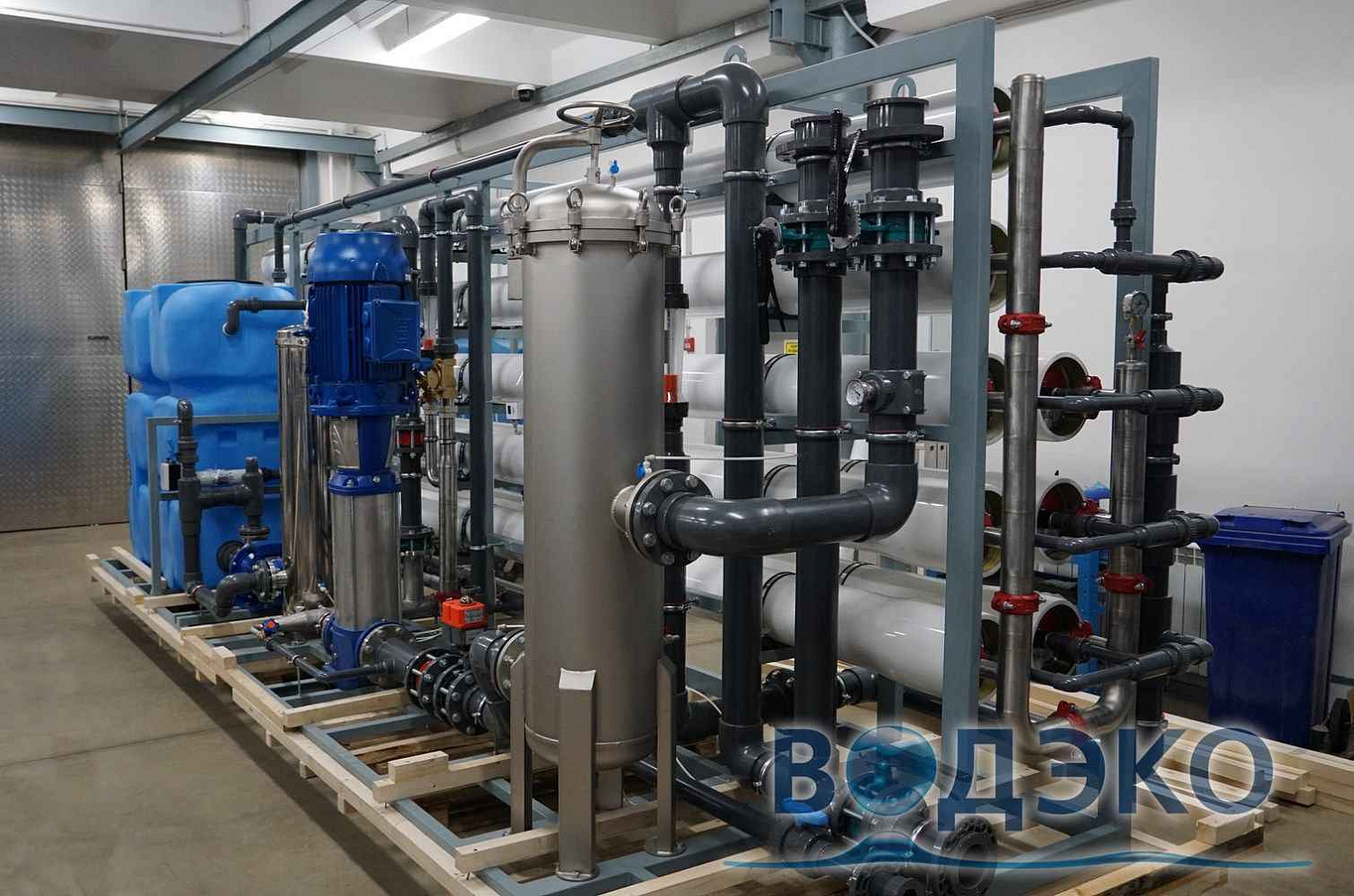 Промышленная установка обратного осмоса в Липецкой области